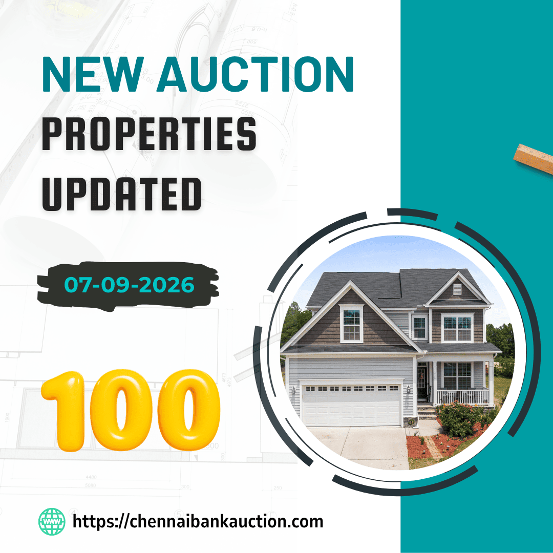 syedbasheerchn's tweet photo. 100 New Auction Properties list added in https://t.co/7EilnOK4GR on 07.09.26

📥 TODAY'S AUCTION LIST
https://t.co/ccLZQNkdeo

━━━━━━━━━━━━━━

🔎 AUCTION LISTINGS

🏠 Residential | Flat | Land | Commercial
🚗 Bank Auction Cars
💰 Gold &amp; Jewellery Auctions https://t.co/K9TO6JoC87