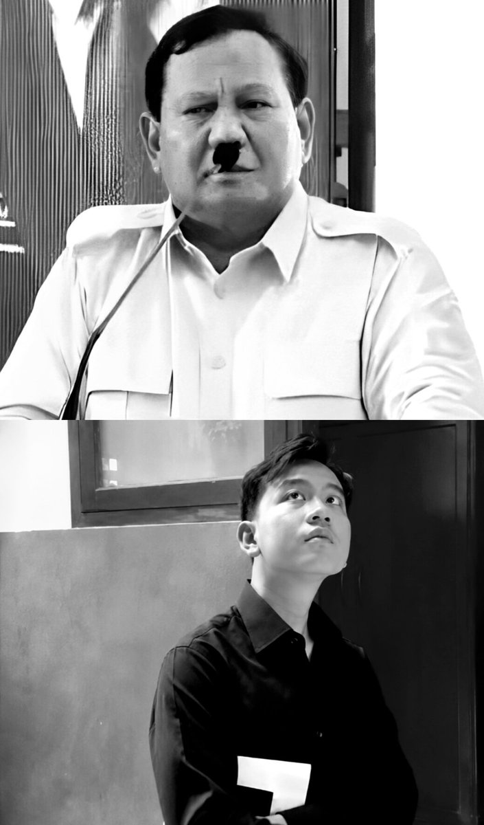 ShenoWirang's tweet photo. Presiden-nya, surplus bacot;
Wapres-nya, ngah ngoh.

Nggak Presiden, ngak Wapres;

"𝗣𝗟𝗘𝗡𝗚𝗘𝗥 𝗘𝗩𝗘𝗥𝗟𝗔𝗦𝗧𝗜𝗡𝗚"

Sungguh kecelakaan sejarah—
yang tak terelakkan.

"𝗪𝗔𝗝𝗔𝗛 𝗜𝗡𝗗𝗢𝗡𝗘𝗦𝗜𝗔 𝗚𝗘𝗟𝗔𝗣" https://t.co/7iO3OyYaE4