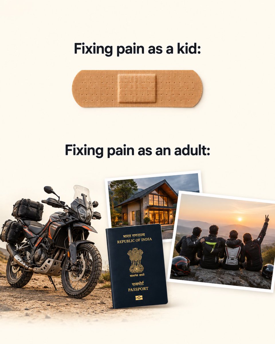 grandpitstop's tweet photo. Growing up isn’t about fixing the pain—
it’s about finding what makes life worth living again.

#BikerLife #MotorcycleLife #RideToHeal #RiderCommunity #TwoWheelsOneLife #Grandpitstop https://t.co/xc7v2DM7Yh