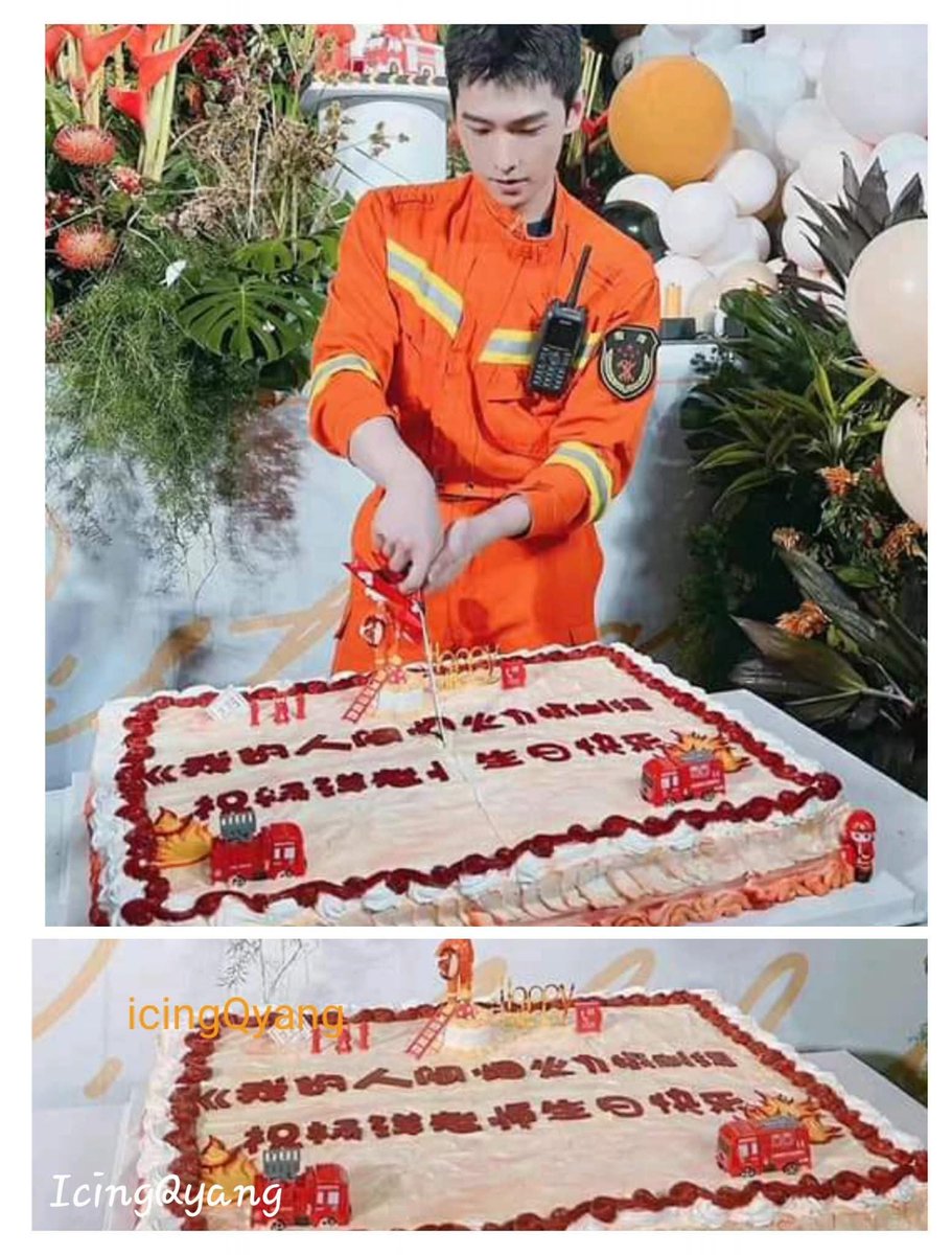 icingquinyang2's tweet photo. #birthdaycountdown 090926 @35
#ALookBack Celebrating his 31st birthday on set of #MyFireworksOnEarth , an attractive costumed #YangYang杨洋 cuts into his #birthdaycake 090922. #shengrikuaile https://t.co/inONzzWkjP