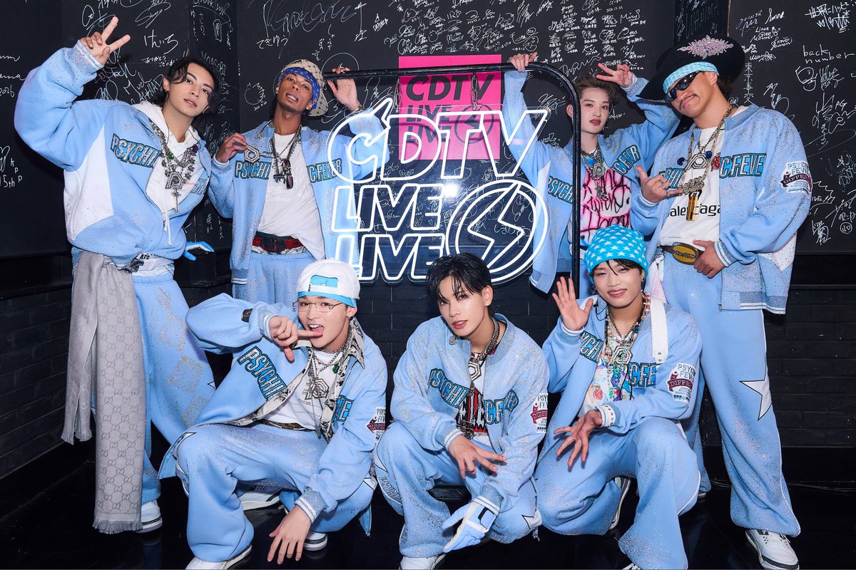 psyfe_official's tweet photo. [📸]

TBS「CDTVライブ！ライブ！」

ありがとうございました！

┈┈┈
"If You're Mine" Official Music Video
https://t.co/hXMUbyotEa
┈┈┈
2nd ALBUM 『DIFFERENT』
https://t.co/pg2bKludBG
┈┈┈
𝐓𝐡𝐢𝐬 𝐢𝐬 𝐏𝐒𝐘𝐂𝐇𝐈𝐂 𝐅𝐄𝐕𝐄𝐑
https://t.co/z9CRygXepm
┈┈┈

@tbs_pr @TBSCDTV
#CDTVライブライブ
#PSYCHICFEVER