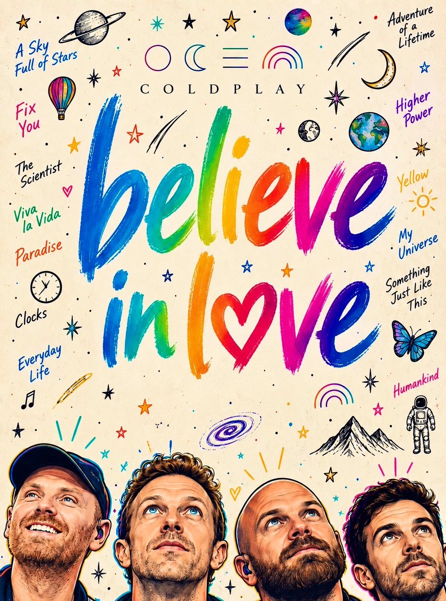 Daniel_Sassa's tweet photo. COLDPLAY – BELIEVE IN LOVE ✨❤️
#Coldplay https://t.co/UgeGbRJXH6