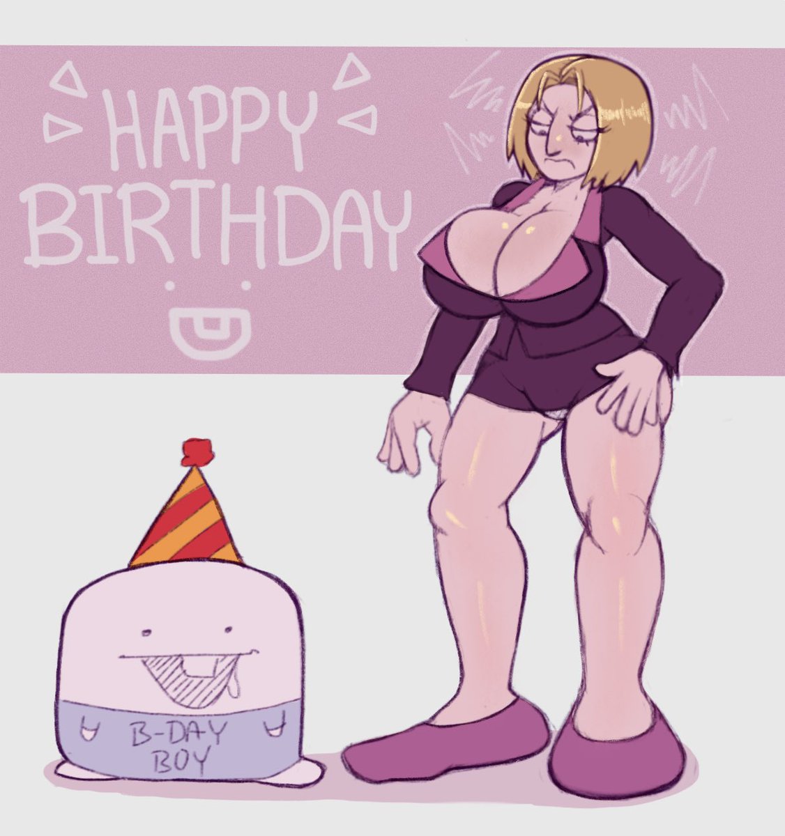 DmanButVore's tweet photo. It is MY birthday and I get to pick who eats me >:( https://t.co/2dWDFXt00R