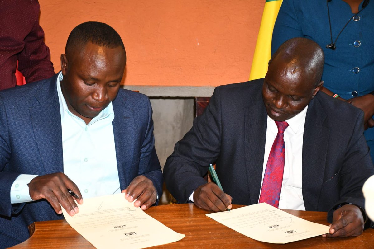 WPCGovernment's tweet photo. The 48-day clinical officers’ strike in West Pokot has officially ended following the signing of a Return-to-Work Agreement between the County Government and KUCO.
We have agreed on a framework addressing the key concerns raised by our clinical officers, including CBAs, https://t.co/047LnLQBXC