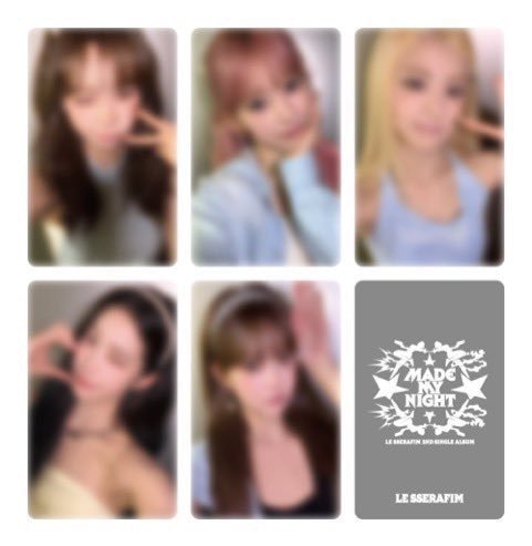 Luvotomy920's tweet photo. LE SSERAFIM lesserafim ルセラフィム 
made my night 共同購入 買取 weverse  ユニバ ラキドロ

ウィバ/ユニバ2枚セット
🐯各2000（🦢抱き合わせ優先）
🌸各1800
🐈️各1750
🦢各1550

抱き合わせ優先
支払いはPayPay、メルペイ、メルカリ、ヤフフリ通し🆗️
ランダムの為ご希望に添えない場合有 https://t.co/zmZ1lhIlzB