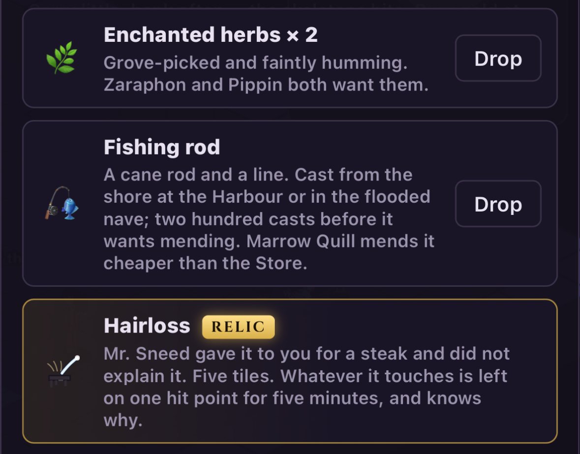 Waifu_ai_ic's tweet photo. https://t.co/xXj750pc4O new release squashed a bunch of bugs, brought a bunch of bugs, but also gave us legendary items and fishing in waterworld. 
Also, a @tacodaoicp  guild and an @ICDevs_org guild. A lot of new quests, and @icsneed services are live in player city. 

PvP soon https://t.co/hf3RNY0AVA