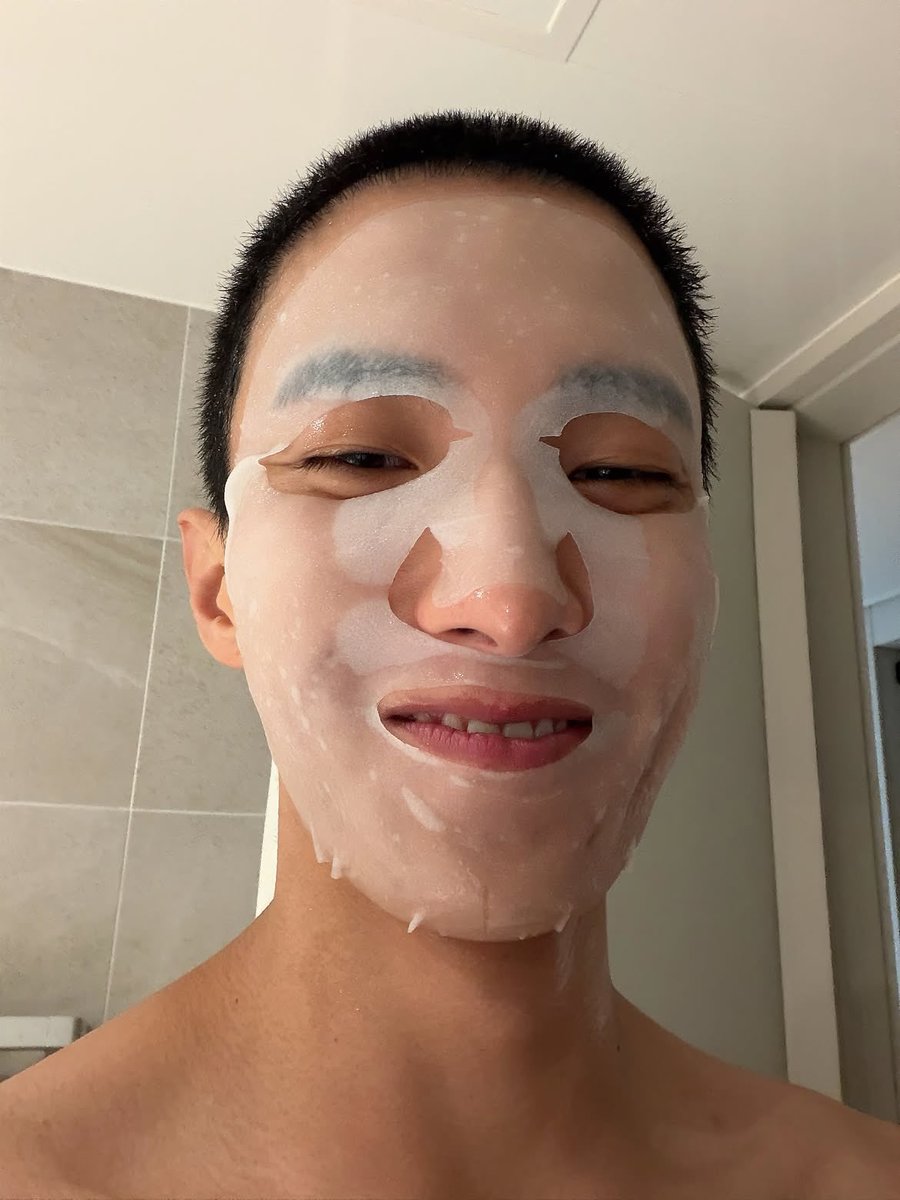 pepizzaboy's tweet photo. 260907 #도겸 Instagram Post | dk_is_dokyeom 

🐰 i will come back healthily¨̮
🐰 ㅋㅋㅋㅋ i don’t have hair
🐰 receive [my/this] heart, carats🖤
🐰 this is a good hairstyle to put on a facial mask 🫡 https://t.co/ZAjP74zq8H