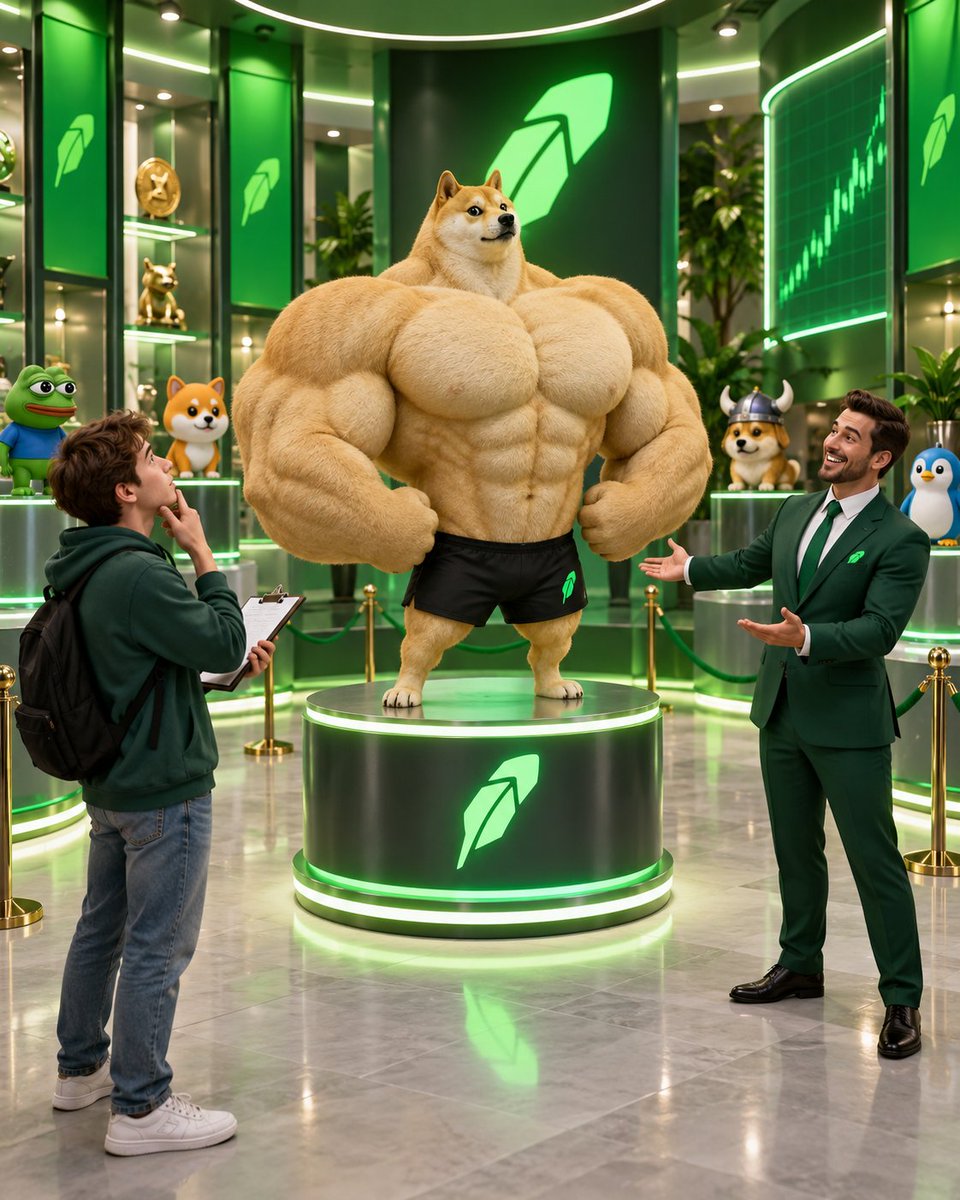SwogeCommunity's tweet photo. @JamesWynnReal Biggest chest on Robinhood 💪🐕 https://t.co/IWzsDNqhqr