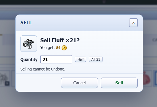 Mboh44840532's tweet photo. Finally selling my Fluff x21 in @IdleROGame! 💰 It’s only 84 ZENY, but every little bit helps when saving up for better gear and upgrades. Time to turn those extra drops into useful progress! #IdleRO https://t.co/NNUY5uMIwk