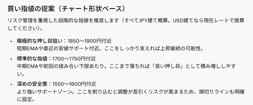 crd_a27's tweet photo. 各AIに聞いたChainLinkの買い指値の提案。 https://t.co/LAU29Z76C6