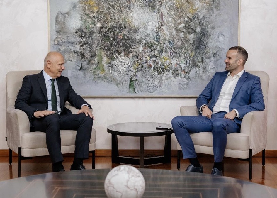 rccint's tweet photo. RCC Secretary General @amer_kap met with Prime Minister of Montenegro @MickeySpajic in Podgorica today ⏭️ to discuss preparations for the upcoming Berlin Process events including the Third Ministerial Meeting on the #GreenAgenda for #WB, Meeting of Ministers of Economy and the Western Balkans Digital Summit, which contribute to the implementation of the RCC-coordinated #CommonRegionalMarket.

Great to see Montenegro’s strong commitment to the regional agenda, and to hear PM Spajić’s appreciation for RCC’s support along the way.
“Our shared task is to turn regional commitments into concrete results that bring the region closer together and closer to the EU. The RCC remains fully committed to supporting Montenegro in delivering on the priorities of the Berlin Process and making this year’s agenda a success” said Kapetanović.

While in Podgorica, RCC SG also met Deputy Prime Minister and @MFA_MNE Minister @ErvinIbrahimov1 and the EU Ambassador to Montenegro @josattler. Their exchanges centred on regional cooperation, Montenegro’s Berlin Process Chairmanship and keeping the Western Balkans’ European path moving forward through concrete regional results.

Montenegro’s tangible progress towards EU membership remains a strong reflection of sustained efforts, commitment and reform.

More information 👉🏻 https://t.co/RrzFcLGhqA

#poweredbyRCC 🇪🇺
#CRM #GAWB #WBDS