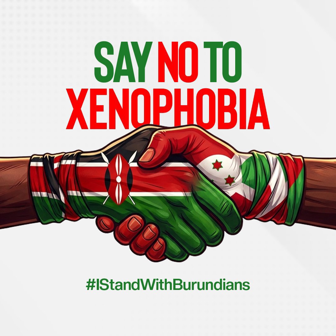 MedhaneMartins's tweet photo. I Stand with Burundians and any other African foreign residing in Kenya! 

#StopXenophobia in Kenya! https://t.co/CEV9TIywzr