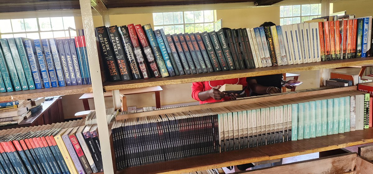 divineuniversit's tweet photo. Our library is fully stocked, come for a holistic education @AdolfMbaine @nche_uganda @AAINOnline @FortPortalCity1 https://t.co/bevZMWdLFZ