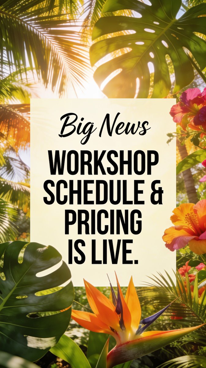 MiamiPenShow's tweet photo. Full workshop schedule and pricing is now live — every class, every time slot, every price. 
https://t.co/irtuqeK3aT #MiamiPenShow2026 https://t.co/rn9QUZFSij
