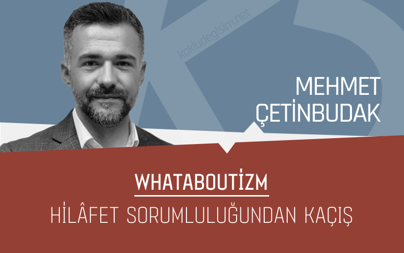 KokluDegisim's tweet photo. Whataboutizm: Hilâfet Sorumluluğundan Kaçış

🖋️"Her meselede 'ama' deyip başka bahanelerle meseleyi geçiştirmek, Allah'ın dinini hayata hâkim kılma sorumluluğundan bir kaçış yöntemidir."

🖋️"#Hilâfet sadece geçmişe duyulan bir özlem değil; Müslümanların siyasi birliği, adaleti ve Allah'ın hükümlerini hayata geçirme idealidir."