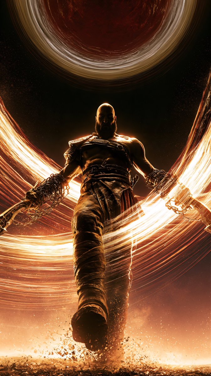 Classisco123's tweet photo. Kratos 4k ⚔️ https://t.co/90ccjX1aK1