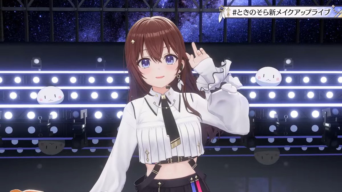 AZKi_VDiVA's tweet photo. ﾄﾞｷｯ…！そらお姉ちゃん…！？ 9周年おめでとう🎉
#ときのそら新メイクアップライブ https://t.co/mPo258fIAQ