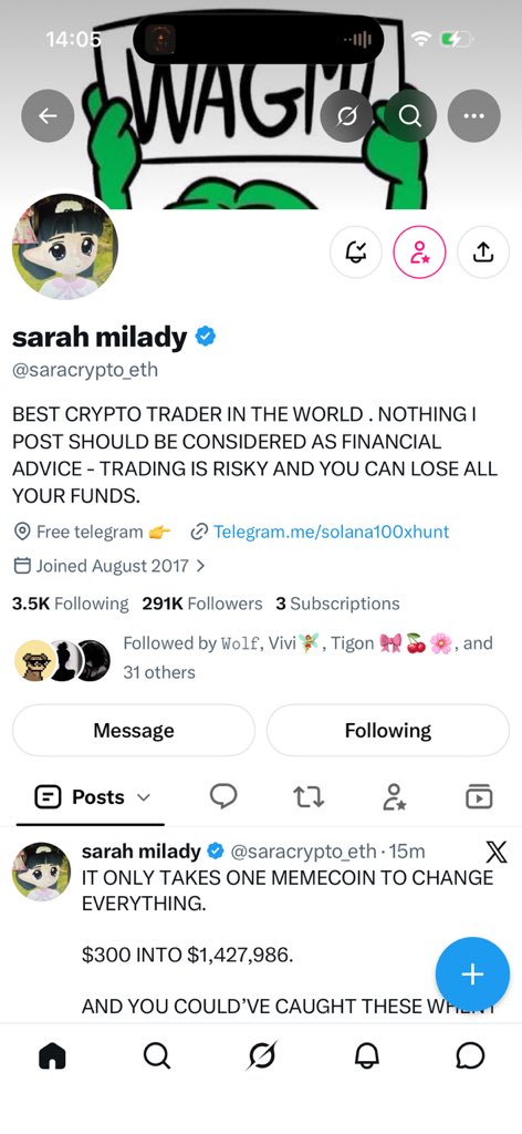 PaschalDefi's tweet photo. @Farmercist @saracrypto_eth EtuZJrff9oEoRN2tCGv39aWSTJjJ4itd1XCXnqbijwmy

Manifesting a win upon myself 🙏 https://t.co/HJbKKyMC7p