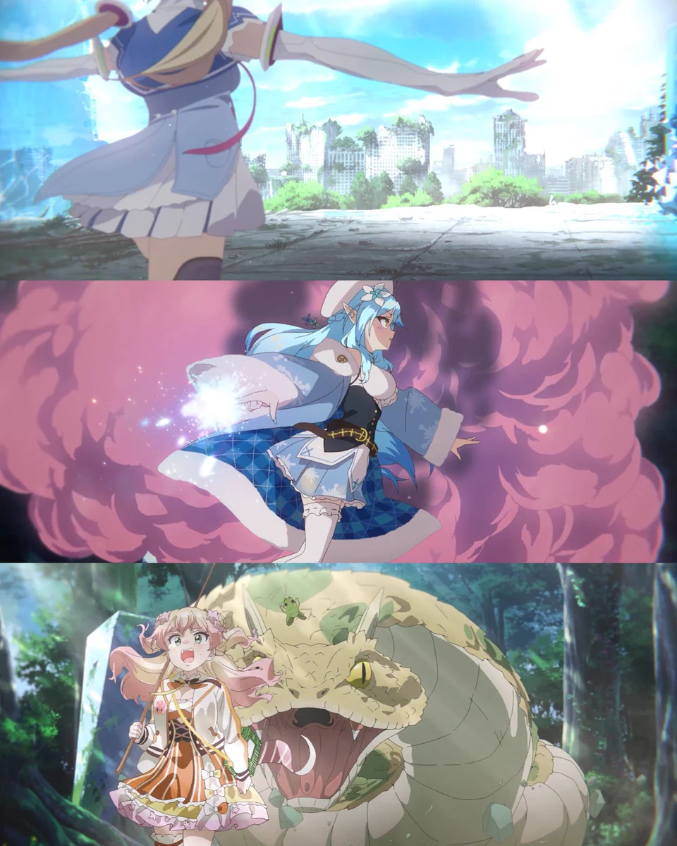 Pengumuman Anime Hololive Odeholo