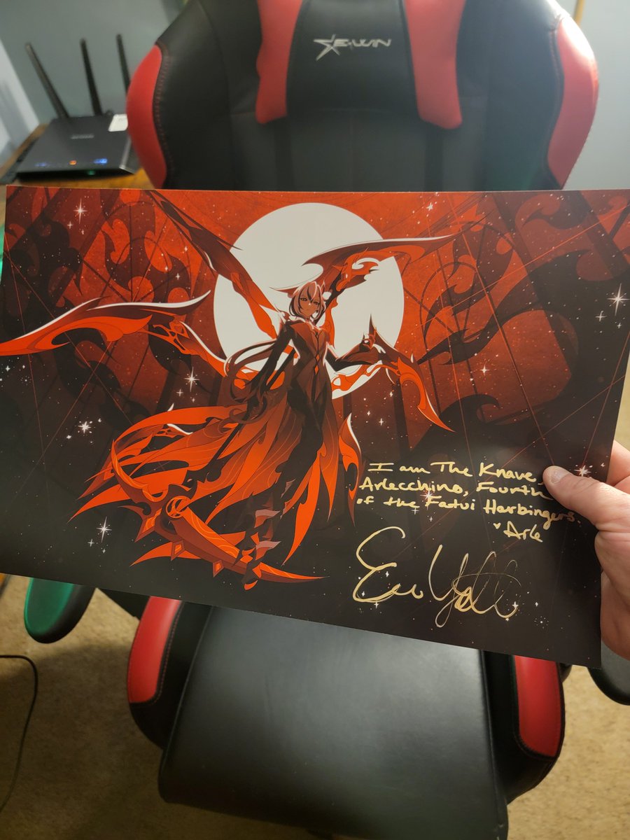 SXtreme180's tweet photo. AUTOGRAPH AND 3X WELKIN GIVEAWAY
• 1 Autograph winner and 3x welkin winners
• Follow me and @erin_yvette 
• Like and RT this post
• Ends September 14th
Good luck everyone
#genshin #giveaway https://t.co/Z7DfNe63Gx