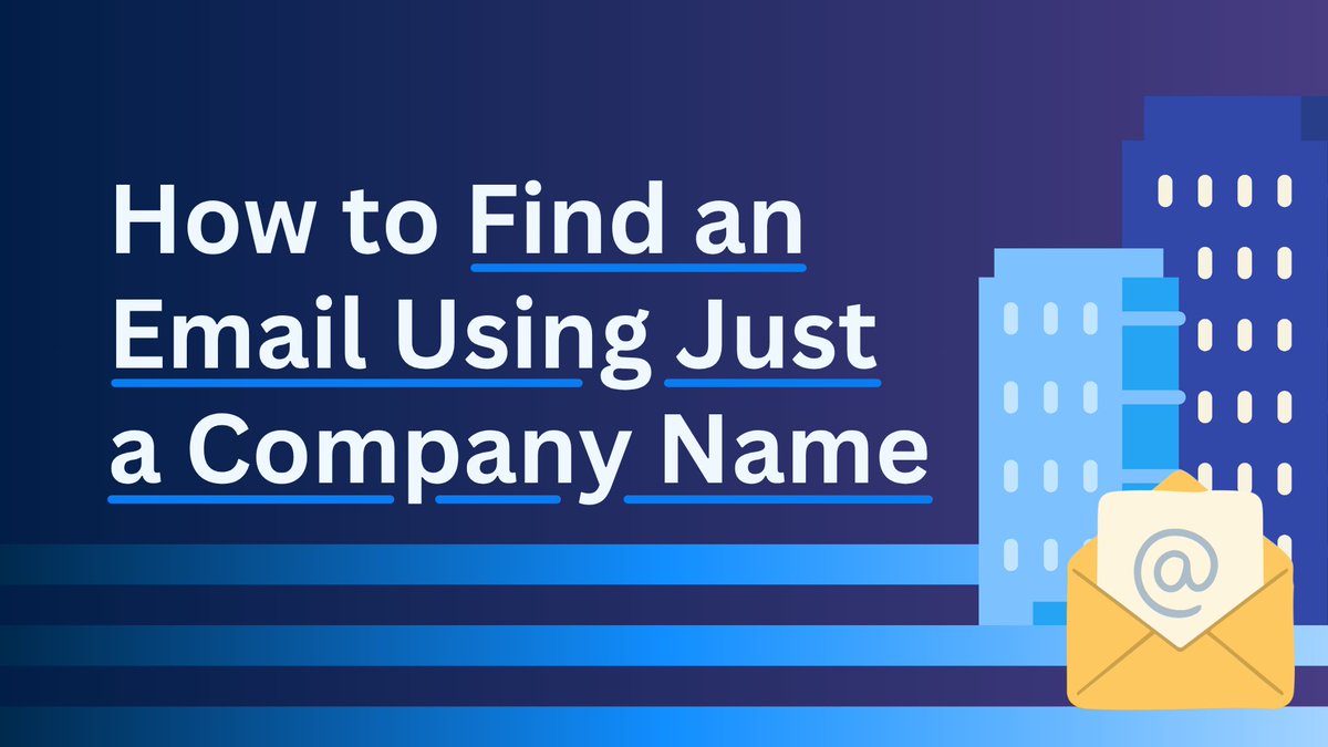 anymailfinder's tweet photo. How to Find an Email Using Just a Company Name 🏢

No domain? You can still find someone’s work email.

The hard part is finding the right “Acme”.

We break down how to go from company name ➡️ domain ➡️ verified email.

👉🏻 https://t.co/abBKlL5tvx

#EmailFinder #B2B https://t.co/bp8RsbBPzp