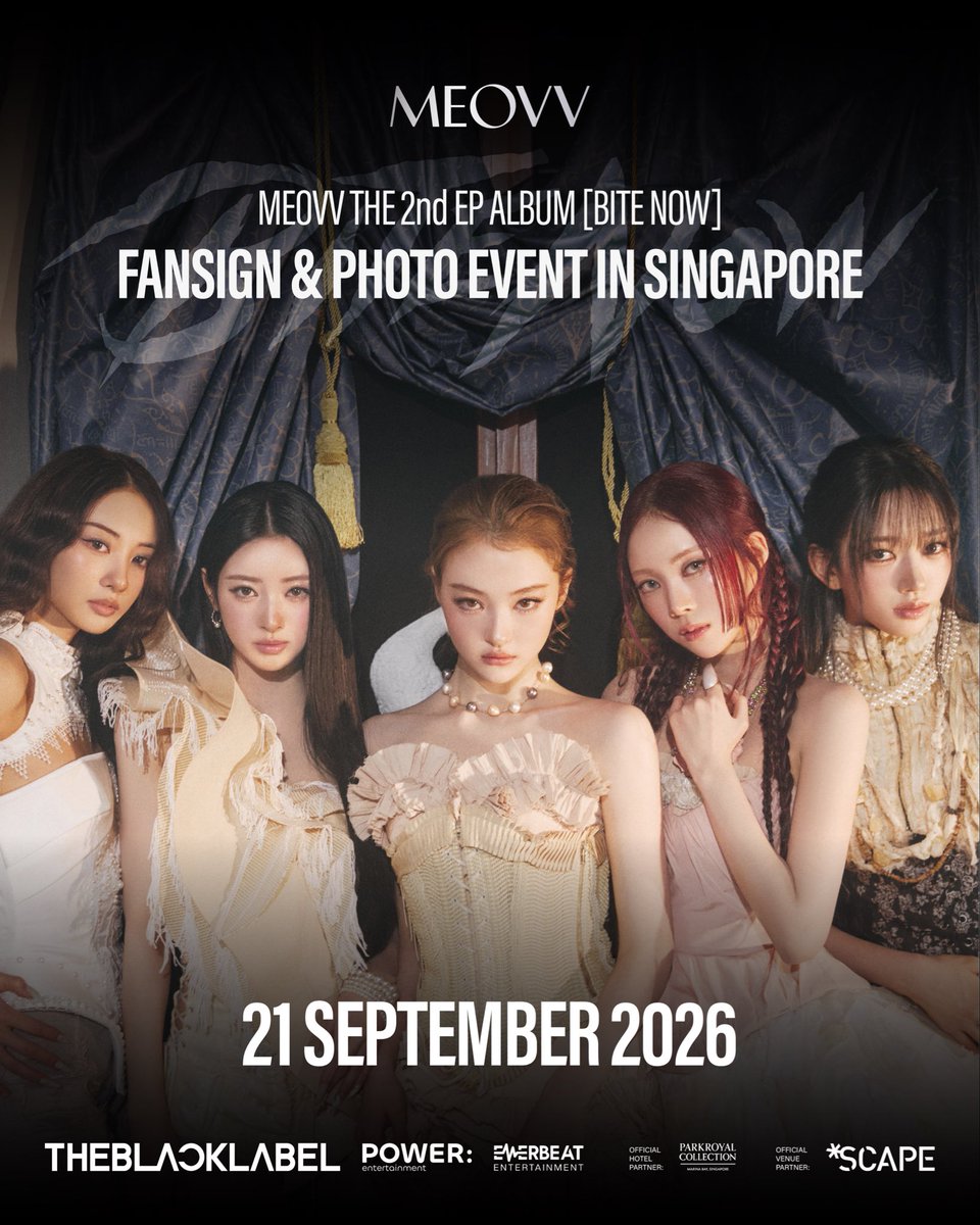 power_ent_'s tweet photo. MEOVV SINGAPORE 🇸🇬 FANSIGN — Photocard Preview 🐈‍⬛

📅 Application Deadline: 2026.09.08 23:59
✨ See you on September 21! ✨ https://t.co/hJczGvbJct