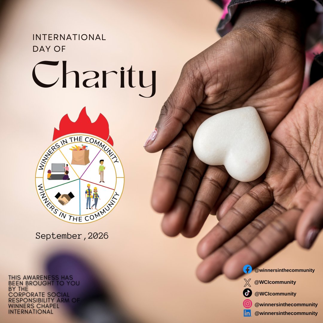 WCICommunity's tweet photo. Through our CSR initiatives, we have: 
✅ Reached 97,585+ direct beneficiaries
✅ Supported 120 partner charities
✅20+ Foodbank locations across England and Wales

Together, we are sharing hope, meeting needs, and transforming lives.
#InternationalDayOfCharity #WinnersChapelCSR https://t.co/NgXyatSgNl