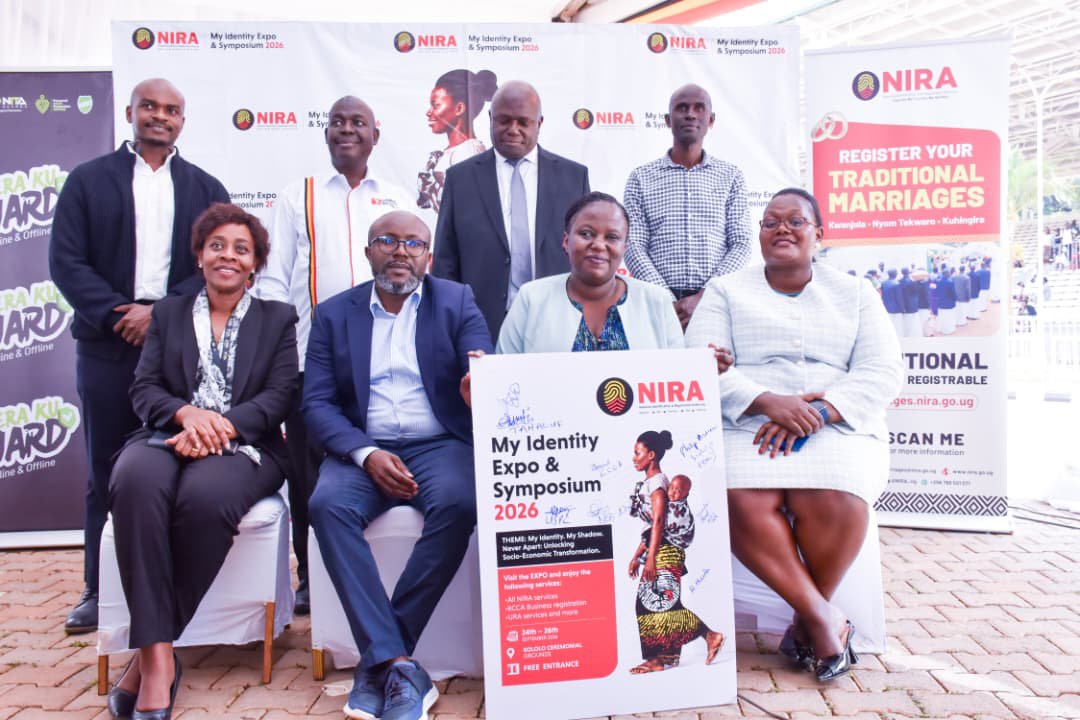 USPC_LTD's tweet photo. USPC joined @NIRA_Ug  for the launch of "My Identity Expo &amp; Symposium 2026" @ Kololo. https://t.co/dLUyRrNikL