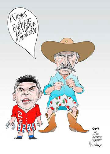 JornadaSanLuis's tweet photo. El porro y el Piporro
Cartón de #Rocha
https://t.co/5wL610dVeu https://t.co/Z6n1LSwKCD