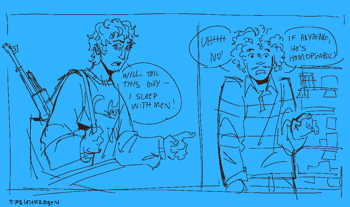 stealthkragen's tweet photo. you a fruitcake or something? 
another bof adults redraw https://t.co/dsbKtj21Ii