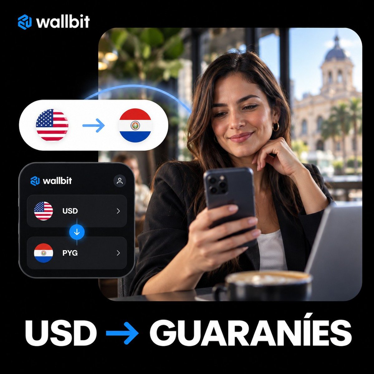 0xPumbi's tweet photo. 💸 Recibir dólares del exterior es solo la mitad del problema.

La otra mitad es convertirlos en dinero que realmente puedas usar en Paraguay, sin hacer malabares.

Con @wallbit_app podés retirar el saldo de tu cuenta en USD directamente a una cuenta bancaria local en guaraníes. 

La conversión se realiza al momento del envío.

USD → PYG → banco local (Ueno, Itaú, etc.)

Sin P2P ni pasar por varias aplicaciones.

Probablemente una de las funciones más útiles para freelancers, contractors y cualquier persona que cobre del exterior 🤓