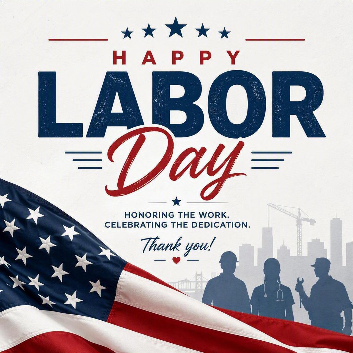 Landon_McCarty1's tweet photo. "No work is insignificant. All labor that uplifts humanity has dignity." – Martin Luther King Jr.

Today, we honor the workers, business owners, educators, first responders, healthcare professionals, tradespeople, &amp; everyone whose efforts help build stronger communities. https://t.co/xqM1sX5ua3