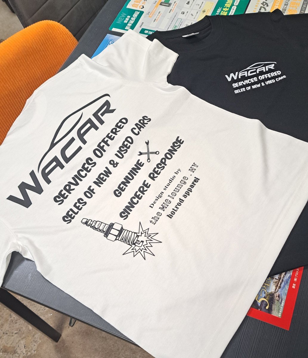 wakachant's tweet photo. 久しぶりにTシャツを作成。
サイズはSからXXLまで。 https://t.co/ZxOPTi8gxY