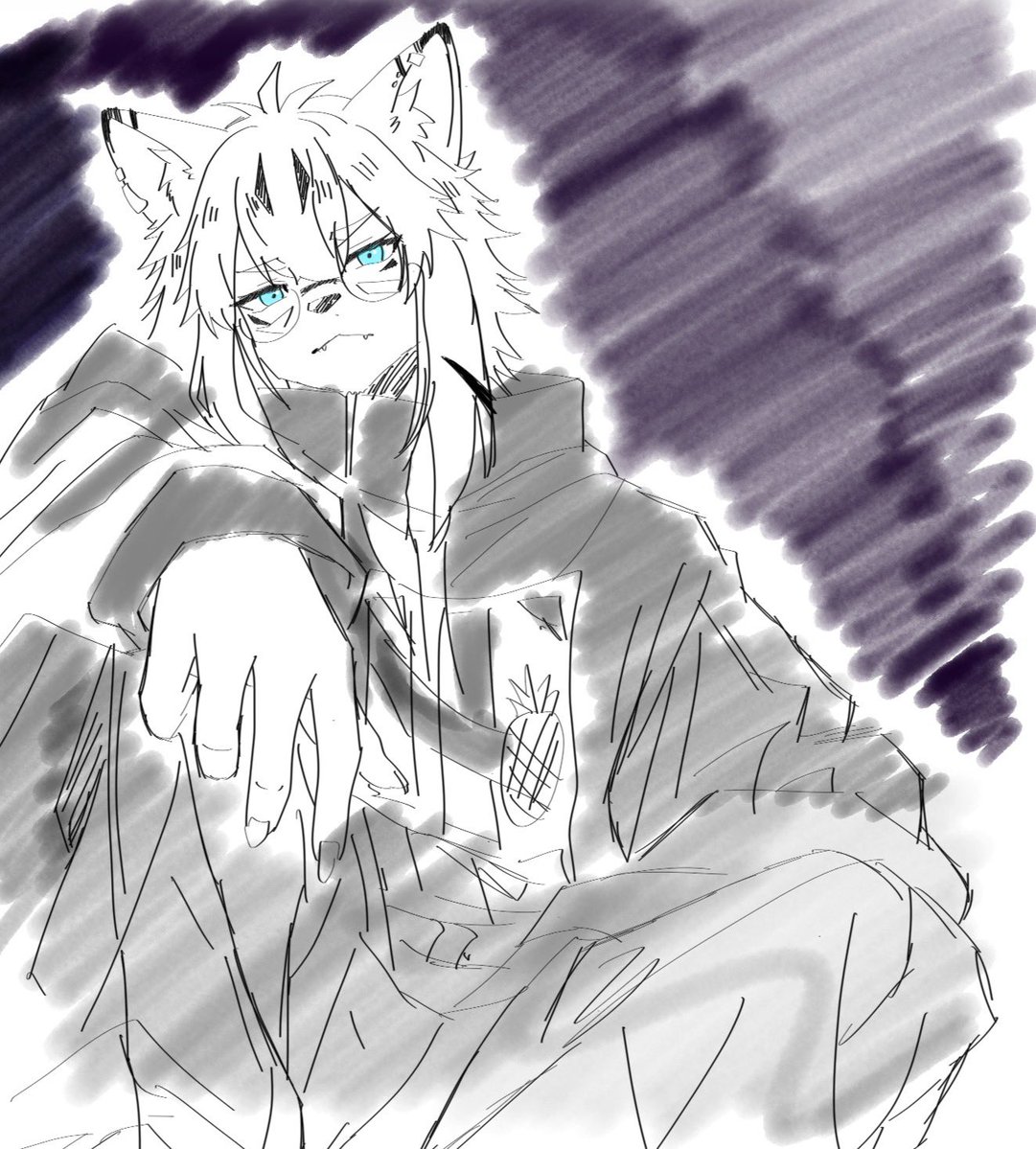 Nagiiii0515's tweet photo. 一応今日からスタートするつもりです。1日目のじょんちゃん。今日は割としっかり描きました。 https://t.co/IanLcQpn4a