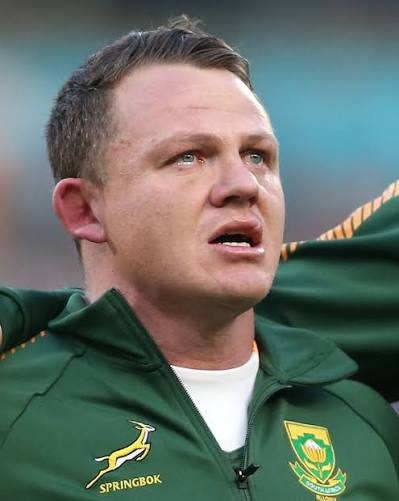 jaredwright17's tweet photo. Deon Fourie singing the South African national anthem in his first and 15th Test cap.

The oldest Springbok player ever, doesn't take it for granted. https://t.co/DkXNTTtZxt