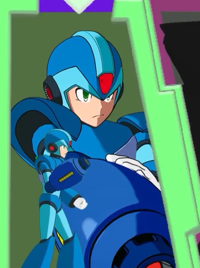 SamLeakss's tweet photo. MEGA MAN X FORTNITE SKIN REVEALED 🔥 https://t.co/ZOId0PJTrp