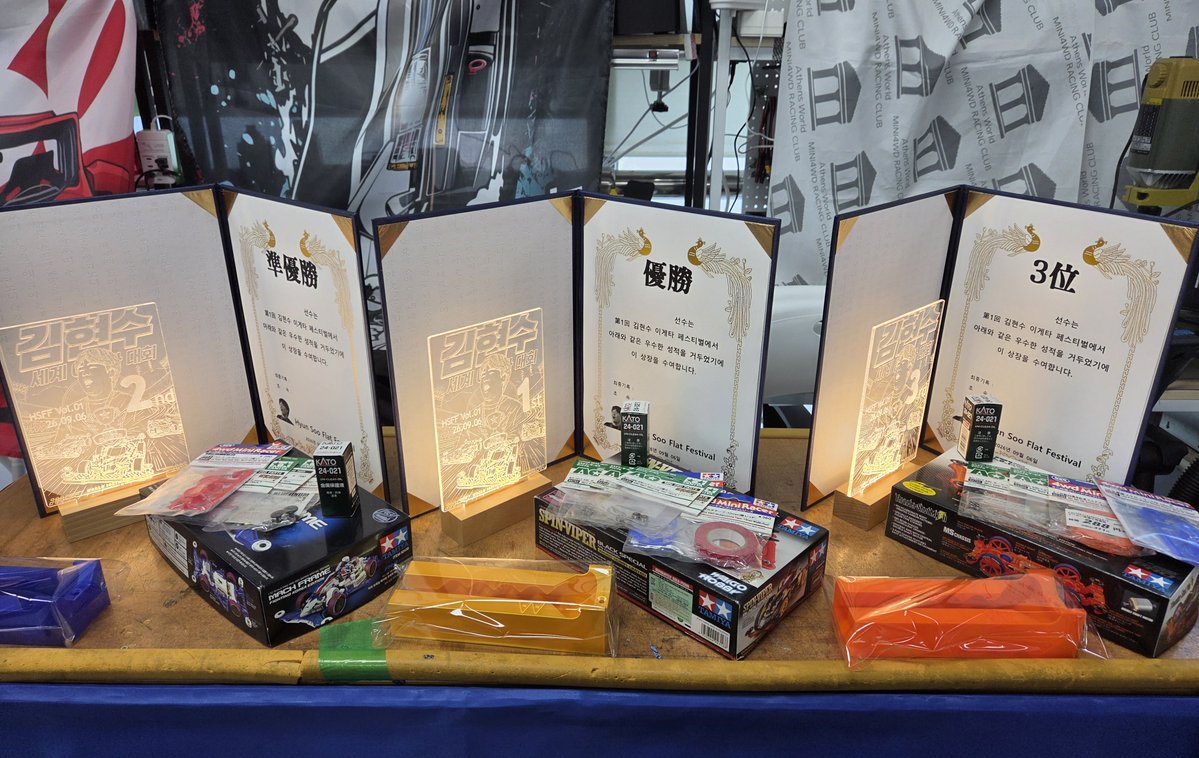 PPS_Snow's tweet photo. 제 1회 HSFF 대회 성황리에 마무리 할수있었습니다.

참가해주신 모든 분들 정말 감사인사 드립니다.

이번 경기로 모터에 대해 한발자국 성장할수있었습니다.
다음엔 저도 분발해 보겠습니다!

일본에서 까지 참여해주신 ☆ 선수 그리고 樺太선수 정말 감사드립니다!! https://t.co/otRf73iTab