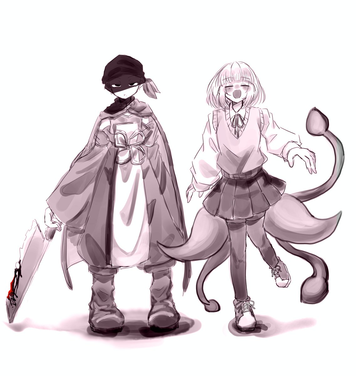 tomatarou1234's tweet photo. ＃OC 
凸凹 https://t.co/4uTzTS41Jt
