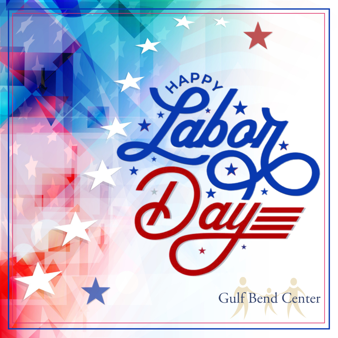 GulfBend's tweet photo. This Labor Day, Gulf Bend Center celebrates the dedication and hard work that help make our communities stronger. ❤️💙

Wishing everyone a safe and happy Labor Day filled with time to relax, recharge, and enjoy the holiday!

#LaborDay #GulfBendCenter #StrongerTogether https://t.co/rRBQqSxiS5