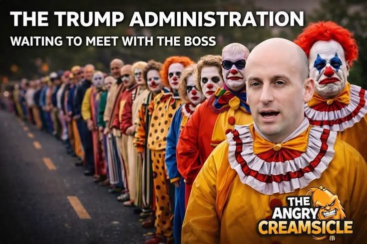navahochick56's tweet photo. @Damaan4u33 🤬🤬 YES, TOTALLY! Bunch of clowns &amp; idiots work for a FAILURE of a prez!! #IndictThemAll #trumpClowncult ⚡🤡⚡ https://t.co/anzeugN0YZ