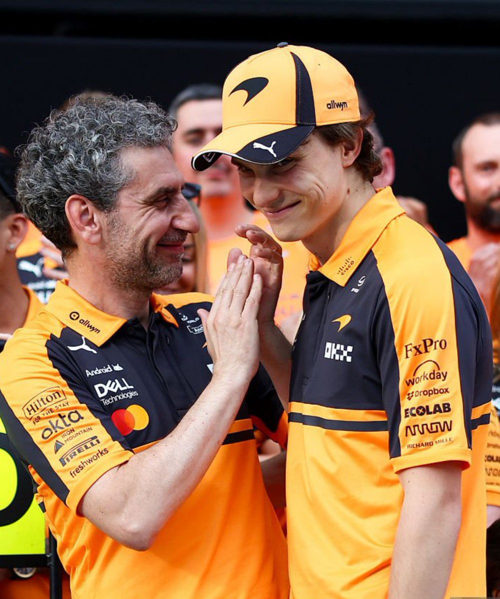 laurogeitabat's tweet photo. andrea stella on oscar's improvement:

"[the italian gp] confirms a trajectory with oscar. we were happy to see how competitive he was in zandvoort quali, then we put in some more work for race trim. it's good that this work seems like it's been useful in monza." https://t.co/4pyBVQ3RE0