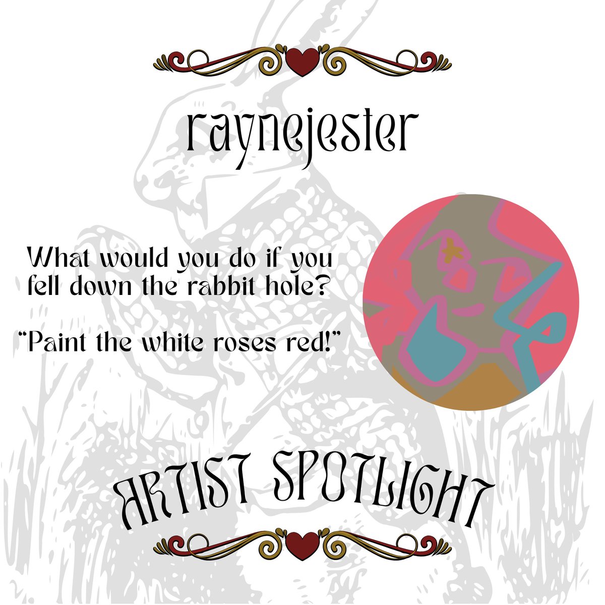 galaxisprod's tweet photo. Artist Spotlight 🎩

Let's welcome the artists in charge of the delicacies we'll enjoy at the un-birthday party!

yamato-san
https://t.co/nFoxhyBZPp

raynejester
https://t.co/2wP9mcHLml https://t.co/nkYjHNsfmD
