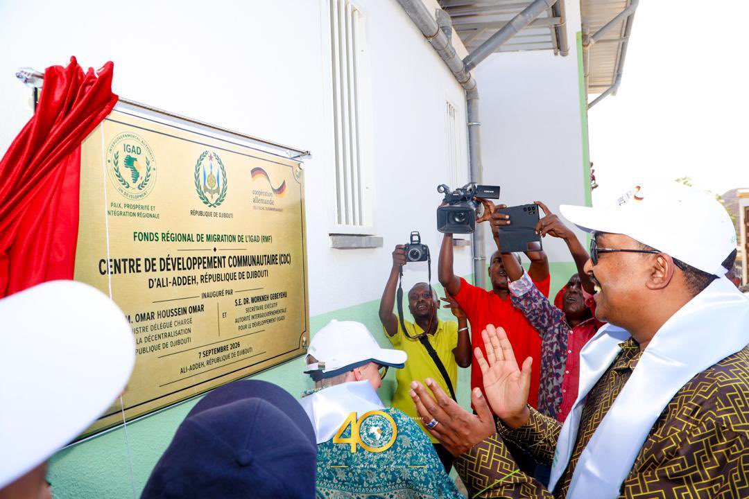 DrWorkneh's tweet photo. Today in Ali-Sabieh and Ali-Addeh, in (Republic of Djibouti)we continued our work to bring IGAD closer to the people it serves.
With the support of the Government of Djibouti and funding from the Government of Germany, we inaugurated new community markets and a fully equipped technical institute—investments that will enable women traders to grow their enterprises and equip young people with practical skills for employment and entrepreneurship.

For more than 6,000 refugees and members of host communities, these investments go beyond infrastructure. They expand opportunity, strengthen livelihoods and restore hope.
Grateful to the Government and people of Germany for funding these transformative investments.