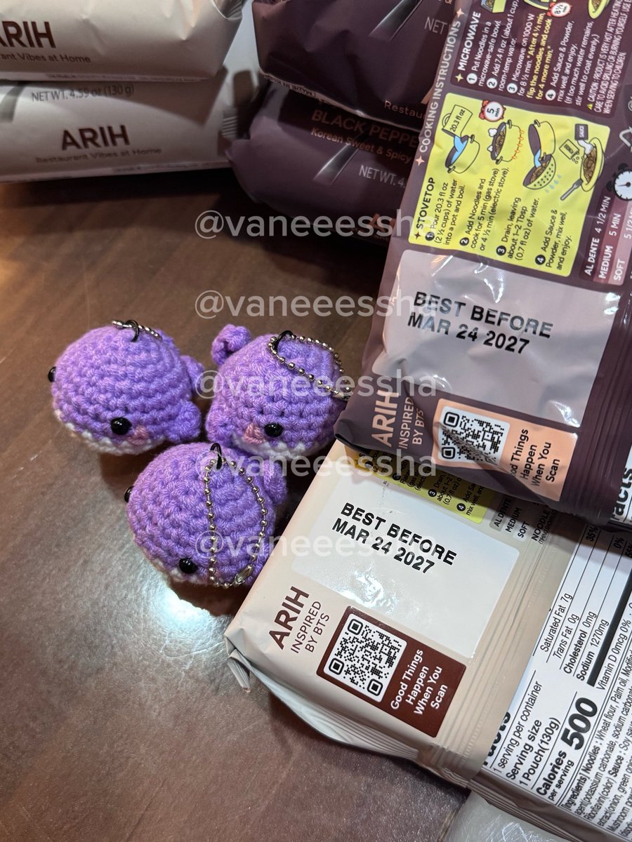 Vaneeessha's tweet photo. ARIH GIVEAWAY

In light of our dear leader Namjoon’s birthday coming up. I’ve decided to do a giveaway.

3 winners will get:
1 pc - Arih Truffle Bulgogi
1 pc - Arih Black Pepper Tteokbeokki
1 pc Namjoon Official Photocard
5 pcs BoraWhale

I will shoulder LSF (Philippines ONLY) https://t.co/HNLbiiDx85