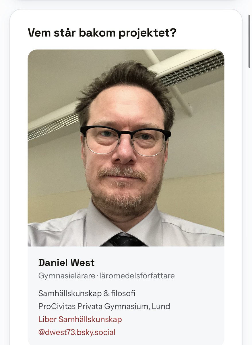 growitz's tweet photo. @PatrikGabriels1 @MStybi3691 Nej enligt Daniel West en gymnasielärare och läroboksförfattare. https://t.co/A0OX5YjRPb