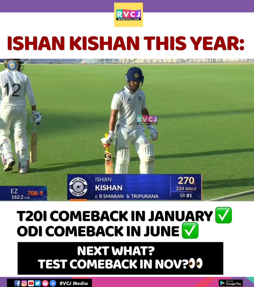 RVCJ_FB's tweet photo. Ishan Kishan This Year!! https://t.co/syrb3Y8FPo