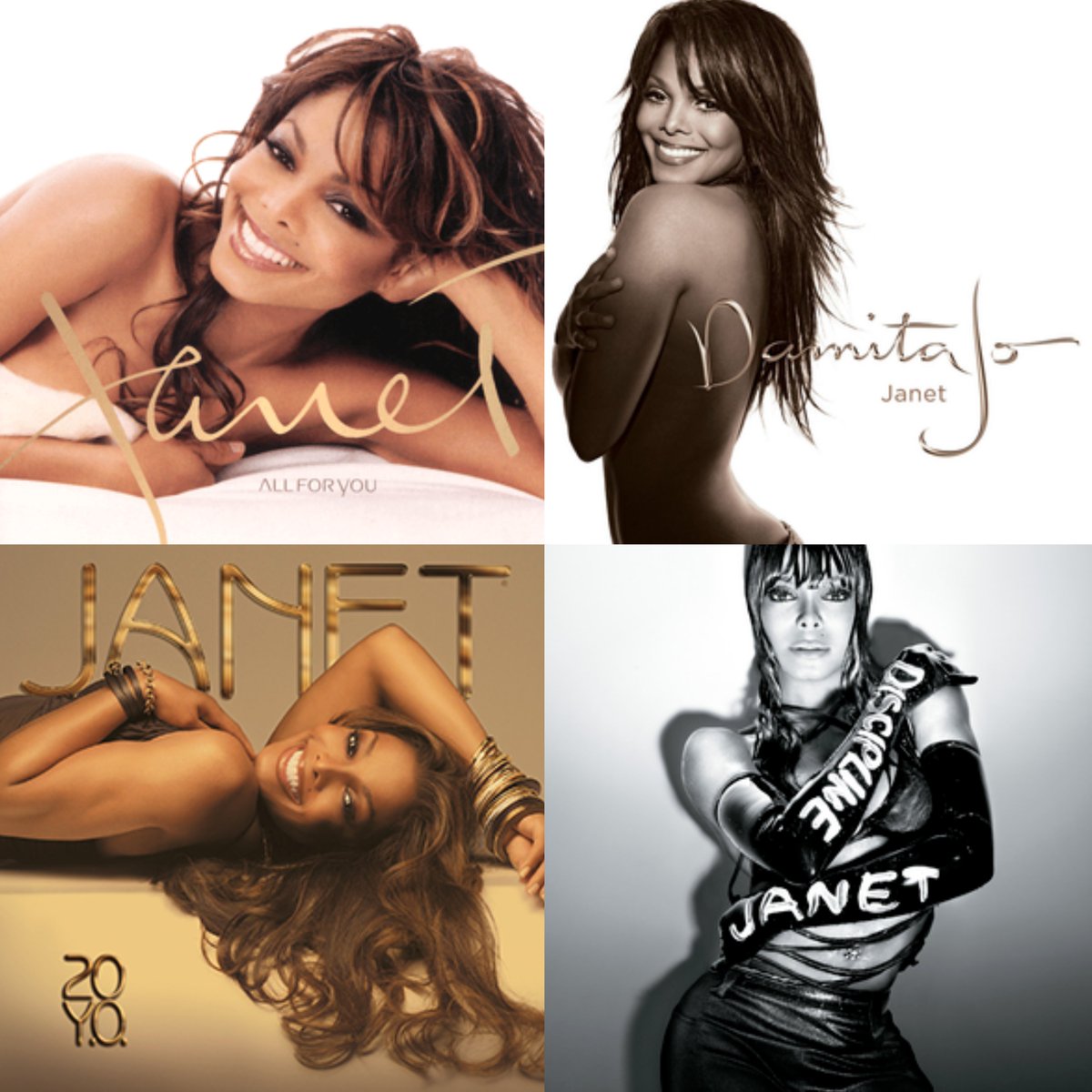 JanetJacksonFav's tweet photo. So what are you guy's favorite 2000's Janet Jackson album? https://t.co/lRFeJXSqe0