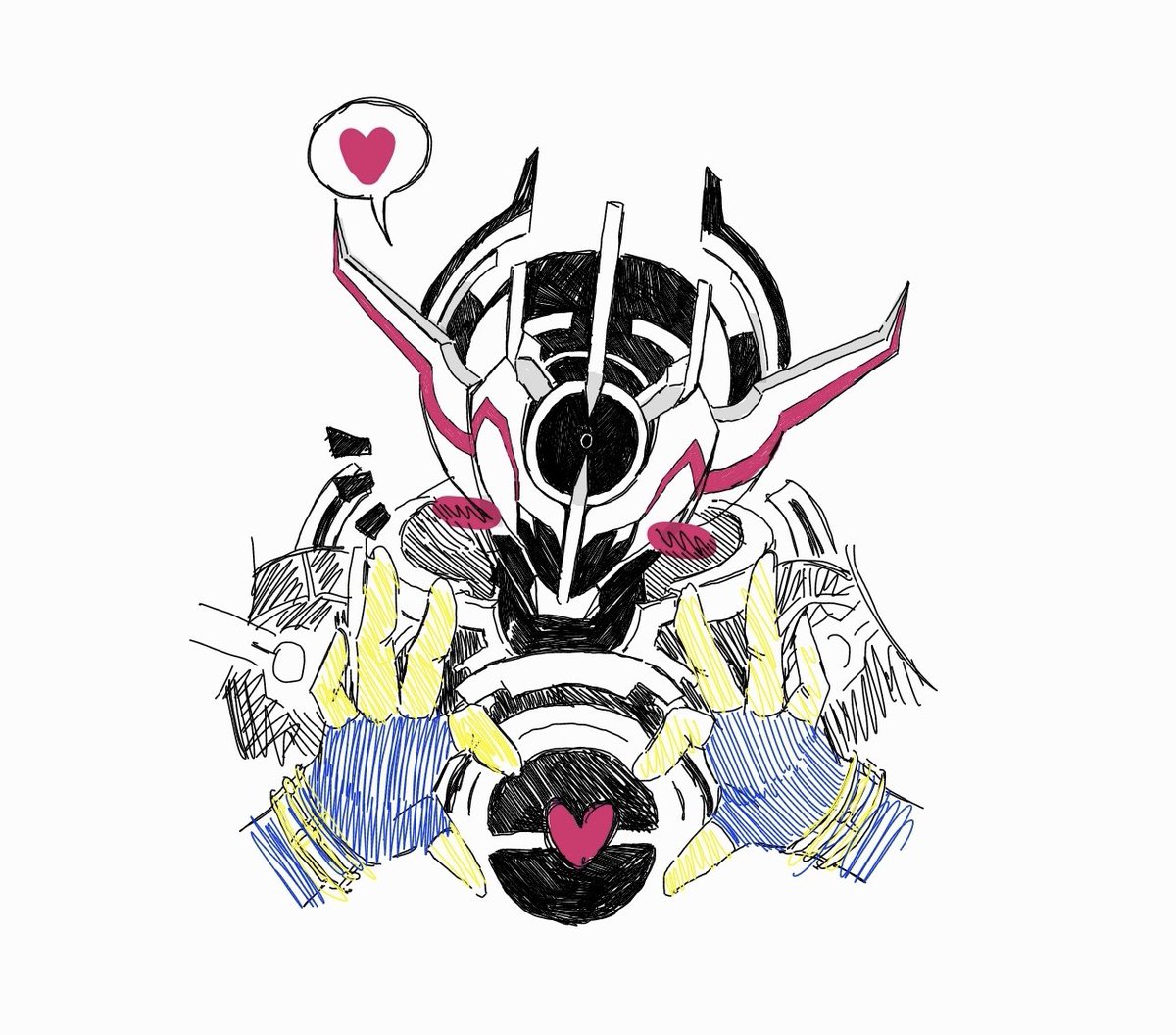 Build_0613's tweet photo. 낙낙서 용토끼용과 개최악외계인 https://t.co/KYcQq6h86c