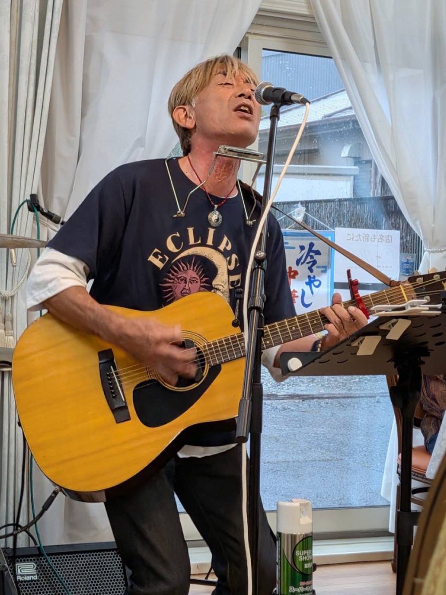 19ani72's tweet photo. 2026.9.6(日)coffee &amp; music Heart@豊橋
第一回　Heart パフォーマンスDAY

はじめての店でしたが、知ってる方もいて
ちょっと安心
直前に街マスからの伝言を受け取り実行(笑)
はじめて聞いてもらう方もいたので
若干の緊張感もありましたが、気持ち良く歌わせてもらいました！ https://t.co/vX283q8Y8X