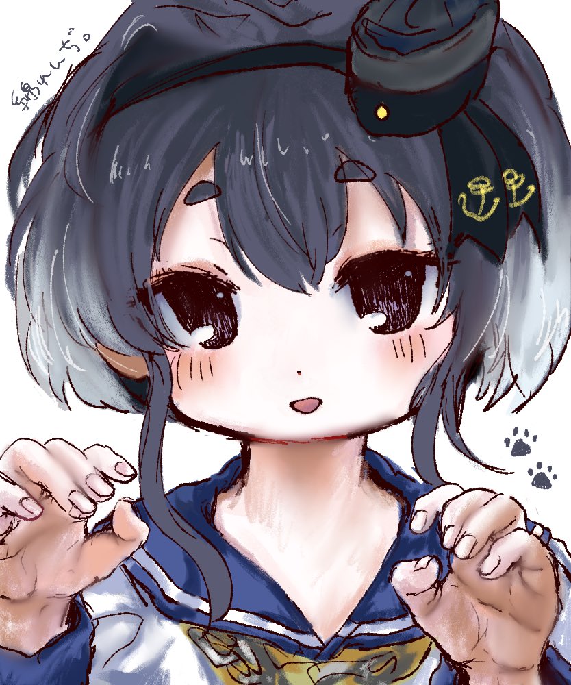 u__upl_l's tweet photo. #艦これ版真剣お絵描き60分一本勝負
 #艦これ版真剣お絵描き60分一本勝負_20260907
#時津風 
時津風🐾 https://t.co/RWfeikdrN6